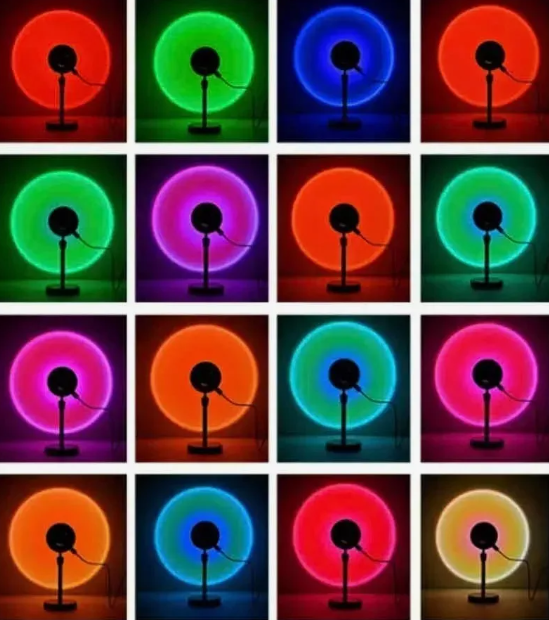 LAMPARA LUZ LED PROYECTORA ATARDECER disponible en Yaxa Colombia